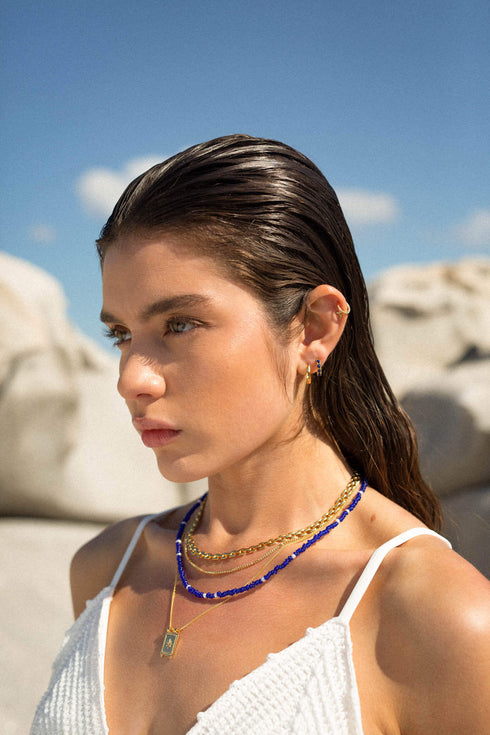 MIDNIGHT MOON STUD GOUD